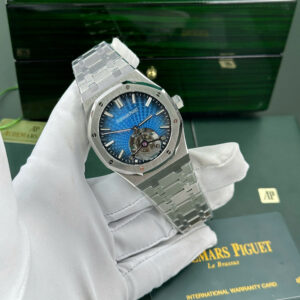 Đồng Hồ Audemars Piguet Royal Oak Tourbillon 26522 Mặt Xanh Blue 41mm (1)
