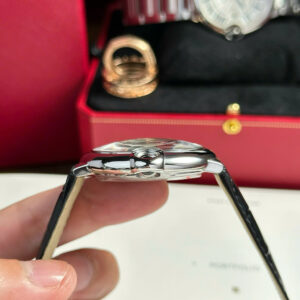 Đồng Hồ Cartier Ballon Bleu Automatic Nam Dây Da Xưởng AF 42mm (1)