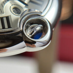 Đồng Hồ Cartier Ballon Bleu Automatic Nam Dây Da Xưởng AF 42mm (1)