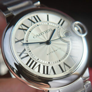 Đồng Hồ Cartier Ballon Bleu Automatic Nam Dây Kim Loại Xưởng AF 42mm (2)
