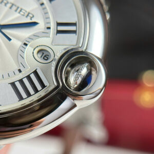 Đồng Hồ Cartier Ballon Bleu Automatic Nam Dây Kim Loại Xưởng AF 42mm (2)