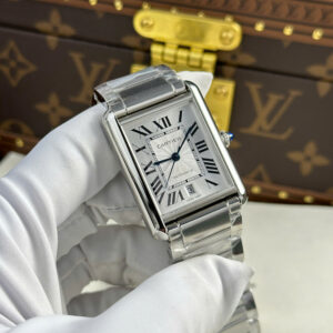 Đồng Hồ Cartier Tank Must Extra-Large Automatic Dây Kim Loại Nhà Máy AF 31x41mm (1)