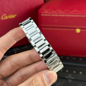 Đồng Hồ Cartier Tank Must Small Replica Mặt Chữ Nhật Máy Pin 22mm (11)
