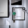 Đồng Hồ Gucci Nữ Siêu Cấp Mặt Xanh Ngọc Lục Bảo Dây Kim Loại 29mm (1)