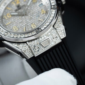 Đồng Hồ Hublot Big Bang One Click Đính Full Kim Cương Thiên Nhiên Chế Tác 39mm (9)