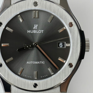 Đồng Hồ Hublot Classic Fusion Titanium Replica Mặt Xám Xưởng WWF 45mm (4)