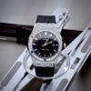 Đồng Hồ Hublot Nam Đính Full Đá Fake Nhật Màu Đen Giá Rẻ 42mm (1)