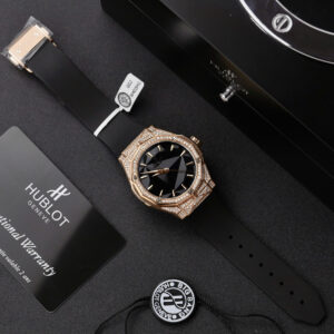Đồng Hồ Hublot Orlinski King Gold Full Diamonds Đính Kim Cương Tự Nhiên 40mm (4)