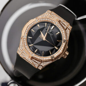 Đồng Hồ Hublot Orlinski King Gold Full Diamonds Đính Kim Cương Tự Nhiên 40mm (4)