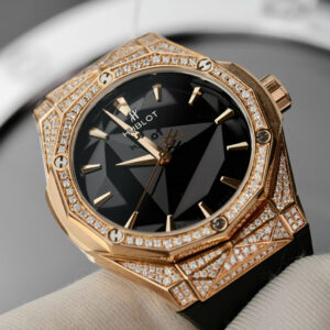 Đồng Hồ Hublot Orlinski King Gold Full Diamonds Đính Kim Cương Tự Nhiên 40mm (4)