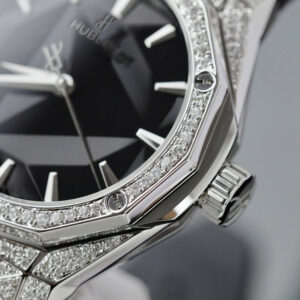 Đồng Hồ Hublot Orlinski Titanium Full Diamonds Đính Kim Cương Tự Nhiên 40mm (1)