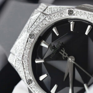 Đồng Hồ Hublot Orlinski Titanium Full Diamonds Đính Kim Cương Tự Nhiên 40mm (1)