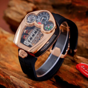 Đồng Hồ Jacob & Co Bugatti Replica Cao Cấp Nhất Dây Cao Su 52x44mm (2)