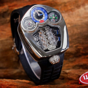 Đồng Hồ Jacob & Co Bugatti Replica Cao Cấp Nhất Màu Đen 52x44mm (10)