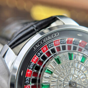 Đồng Hồ Jacob & Co Casino Roulette Rep 11 Cao Cấp Nhất Nam 44mm (1)