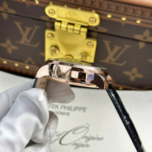 Đồng Hồ Jacob & Co Casino Roulette Replica 11 Nam Dây Da Đen 44mm (9)