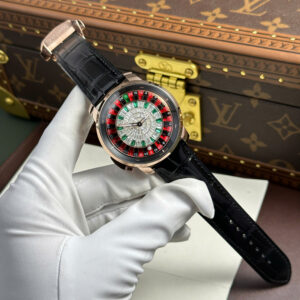 Đồng Hồ Jacob & Co Casino Roulette Replica Mặt Số Đính Đá 44mm (1)