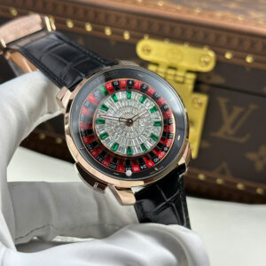 Đồng Hồ Jacob & Co Casino Roulette Replica Mặt Số Đính Đá 44mm (1)