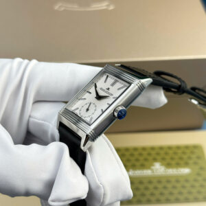 Đồng Hồ Jaeger LeCoultre Master Reverso Tribute Monoface Small Seconds Mặt Trằng Rep 11 27 (5)