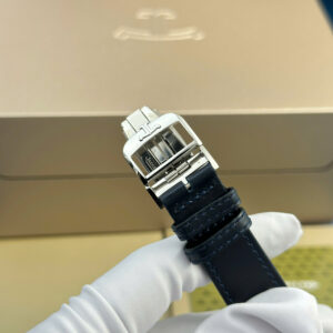 Đồng Hồ Jaeger LeCoultre Master Reverso Tribute Monoface Small Seconds Mặt Xanh Dương Replica 27 (4)