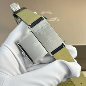 Đồng Hồ Jaeger LeCoultre Master Reverso Tribute Monoface Small Seconds Mặt Xanh Dương Replica 27 (4)