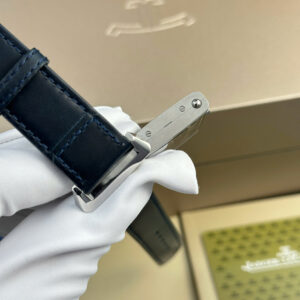 Đồng Hồ Jaeger LeCoultre Master Reverso Tribute Monoface Small Seconds Mặt Xanh Dương Replica 27 (4)