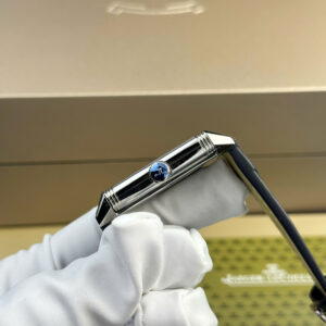 Đồng Hồ Jaeger LeCoultre Master Reverso Tribute Monoface Small Seconds Mặt Xanh Dương Replica 27 (4)