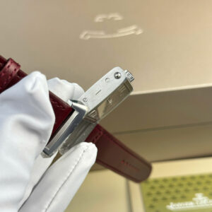 Đồng Hồ Jaeger LeCoultre Master Reverso Tribute Monoface Small Seconds Màu Đỏ Replica 27 (6)