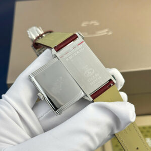 Đồng Hồ Jaeger LeCoultre Master Reverso Tribute Monoface Small Seconds Màu Đỏ Replica 27 (6)