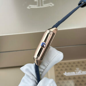 Đồng Hồ Jaeger LeCoultre Master Reverso Tribute Rep 11 Dây Da Xanh MG Factory (1)