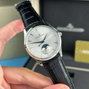 Đồng Hồ Jaeger LeCoultre Master Ultrathin Moon Mặt Trắng Xưởng APS Replica 39mm (1)