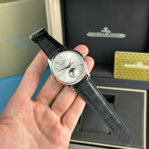 Đồng Hồ Jaeger LeCoultre Master Ultrathin Moon Mặt Trắng Xưởng APS Replica 39mm (1)