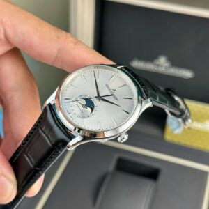 Đồng Hồ Jaeger LeCoultre Master Ultrathin Moon Mặt Trắng Xưởng APS Replica 39mm (1)