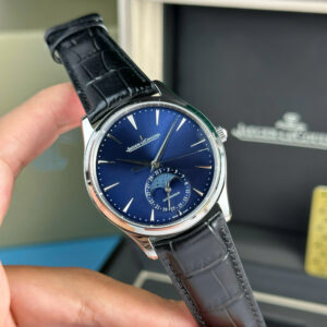 Đồng Hồ Jaeger LeCoultre Master Ultrathin Moon Mặt Xanh Xưởng APS Replica 39mm (2)