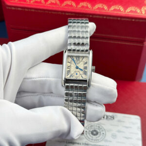 Đồng Hồ Longines Mini DolceVita Nữ Mặt Chữ Nhật Replica 11 Xưởng AF 22x29mm (1)