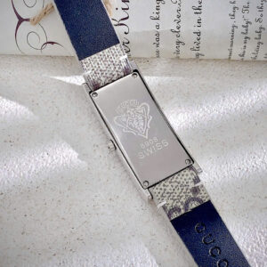 Đồng Hồ Nữ Gucci Sterling Mặt Chữ Nhật Dây Da Siêu Cấp Máy Pin 20x42mm (6)