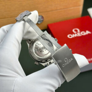 Đồng Hồ Omega Seamaster Diver 300M Chronograph Mặt Đen Rep 11 Xưởng N1 44mm (2)