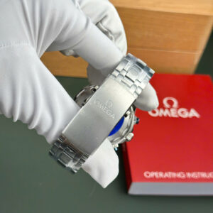 Đồng Hồ Omega Seamaster Diver 300M Chronograph Mặt Xám Rep 11 Xưởng N1 44mm (9)
