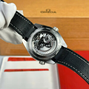 Đồng Hồ Omega Seamaster Planet Ocean 600M Màu Đen Viền Gốm Rep 11 Nhà Máy VS 43mm (1)