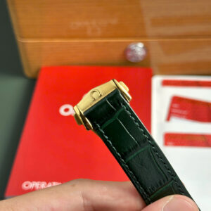 Đồng Hồ Omega SpeedMaster MoonWatch Màu Xanh Lá Rep 11 Nhà Máy RM 42mm (8)