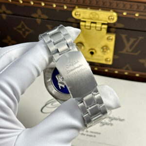 Đồng Hồ Omega Speedmaster Apollo 13 Silver Snoopy Dây Kim Loại Xưởng OM 42mm (12)