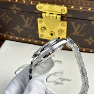 Đồng Hồ Omega Speedmaster Apollo 13 Silver Snoopy Dây Kim Loại Xưởng OM 42mm (12)