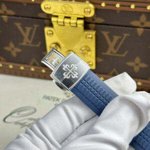 Đồng Hồ Patek Philippe Aquanaut 5168G Tinh Chỉnh Full Options Chuẩn Auth Màu Xanh Blue 42mm (1)