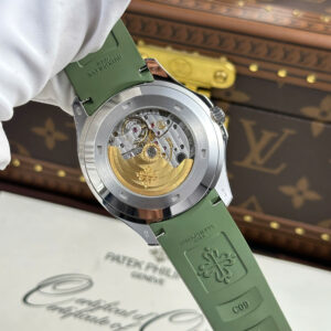 Đồng Hồ Patek Philippe Aquanaut 5168G Tinh Chỉnh Full Options Chuẩn Auth Màu Xanh Green 42mm (1)