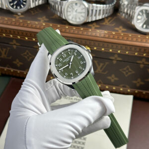 Đồng Hồ Patek Philippe Aquanaut 5168G Tinh Chỉnh Full Options Chuẩn Auth Màu Xanh Green 42mm (1)