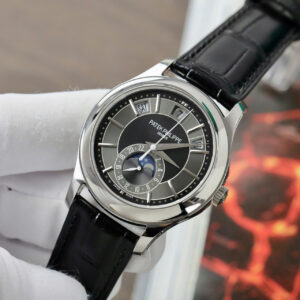 Đồng Hồ Patek Philippe Complications 5205G Màu Xám Replica 11 40mm (1)
