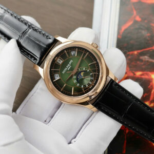 Đồng Hồ Patek Philippe Complications 5205R Mặt Xanh Lá Cây Replica 11 40mm (8)