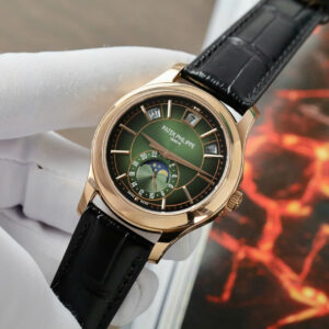 Đồng Hồ Patek Philippe Complications 5205R Mặt Xanh Lá Cây Replica 11 40mm (8)