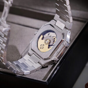 Đồng Hồ Patek Philippe Fake Cao Cấp Máy Cơ Nhật Cubitus 5821 Mặt Trắng 45mm (2)