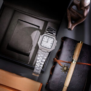Đồng Hồ Patek Philippe Fake Cao Cấp Máy Cơ Nhật Cubitus 5821 Mặt Trắng 45mm (2)